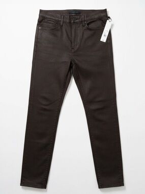 Joe's Jeans‎ Men's Coated Skinny Jeans Brown Size 30 NWT